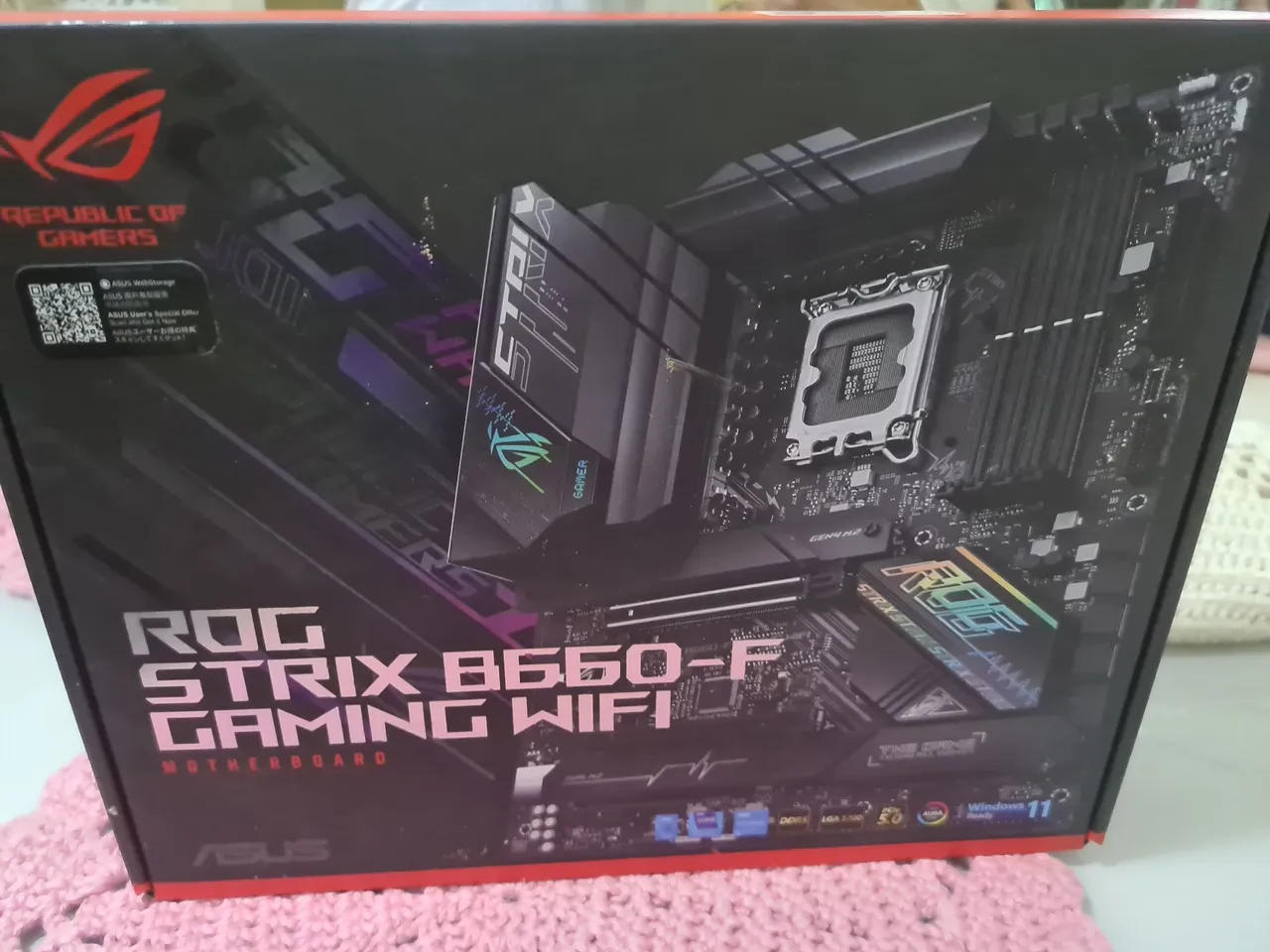 Placa Mãe ROG Strix B660-F Gaming WiFi