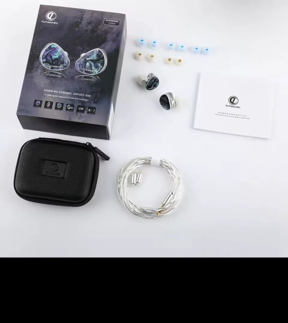 Fone de ouvido INAWAKEN DAWN-Ms Dynamic Driver IEM - Fones de