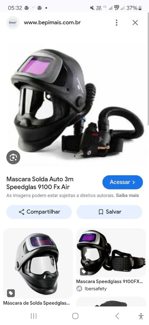 Máscara de solda 3M Speedglas 9100 FX Air + Adflo - Foto 4