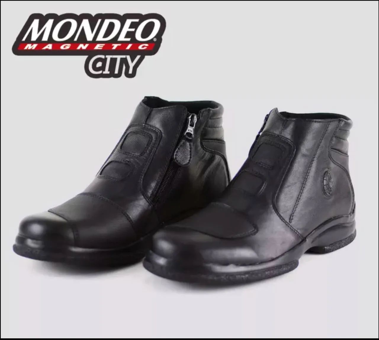 Bota Mondeo Couro motociclista Nova