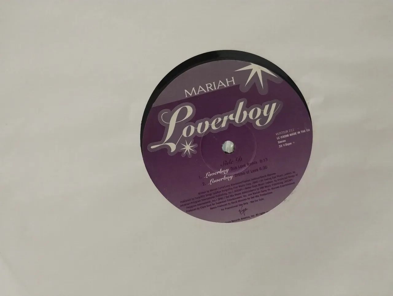 MARIAH CAREY VINIL promo C e D - Foto 2