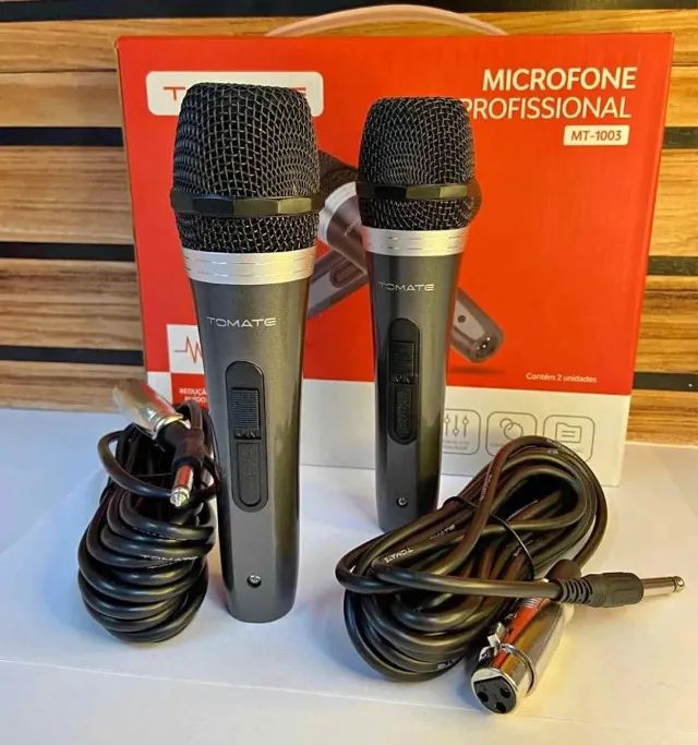 Microfone Profissional Tomate MT-1003 (Novo na Caixa) - Foto 5