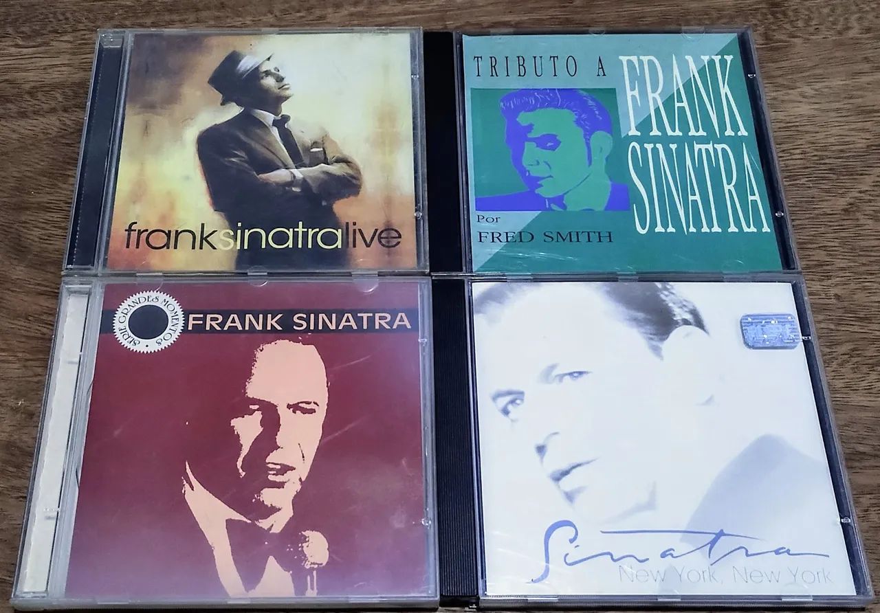 Coleção de CDs Frank Sinatra