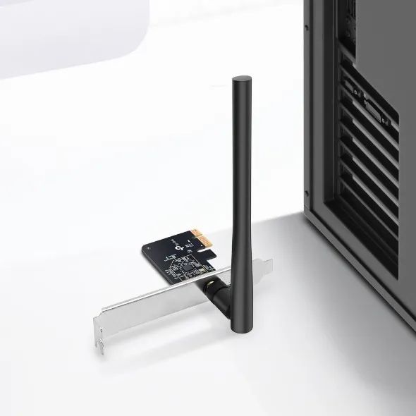 Adaptador PCI Express Wireless Tp-Link Dual Band AC600 Archer T2E Loja Coimbra Computadore - Foto 5