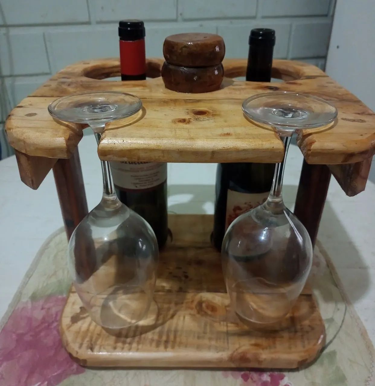 Suporte para vinhos 