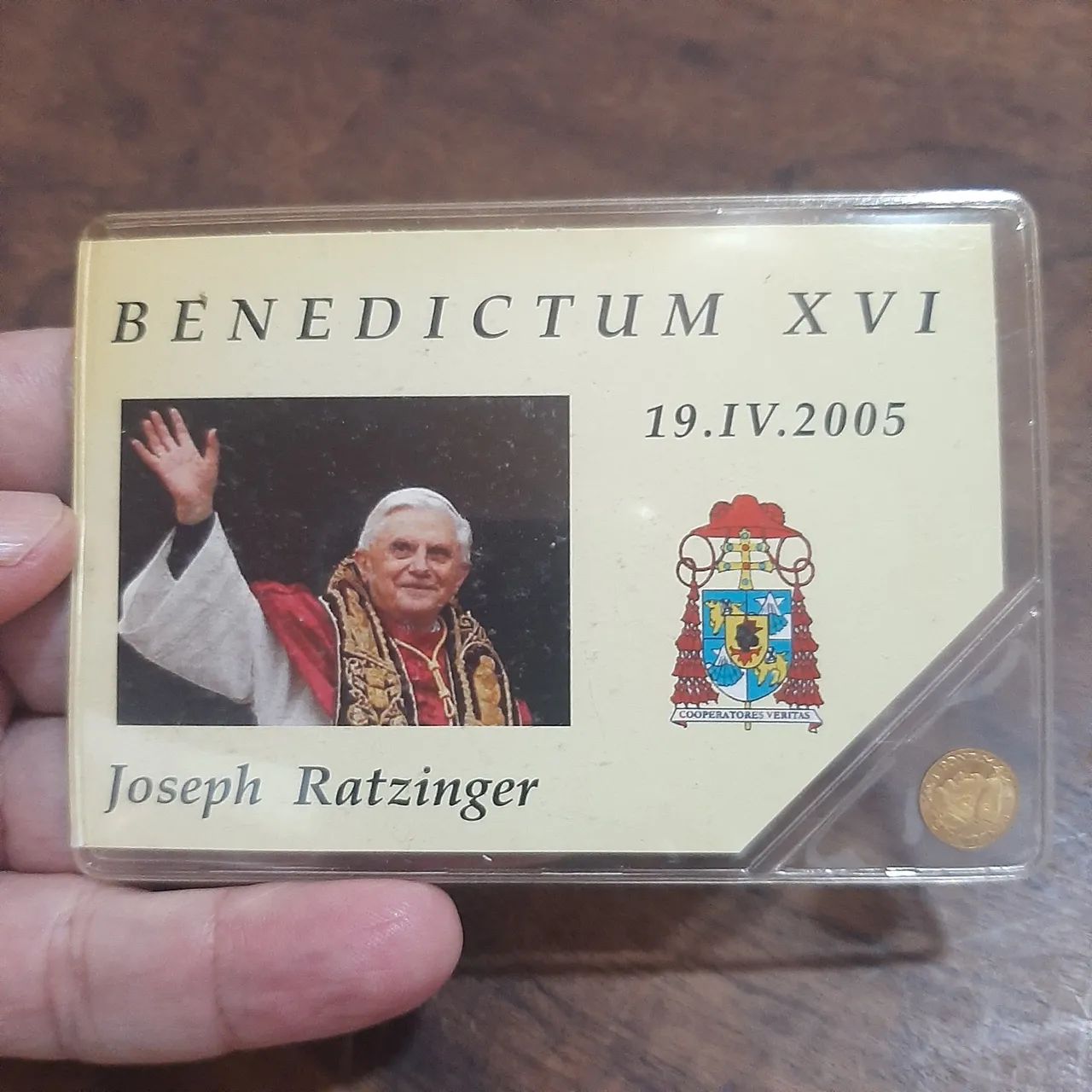 Medalha de Ouro do Papa Bento XVI - Foto 2