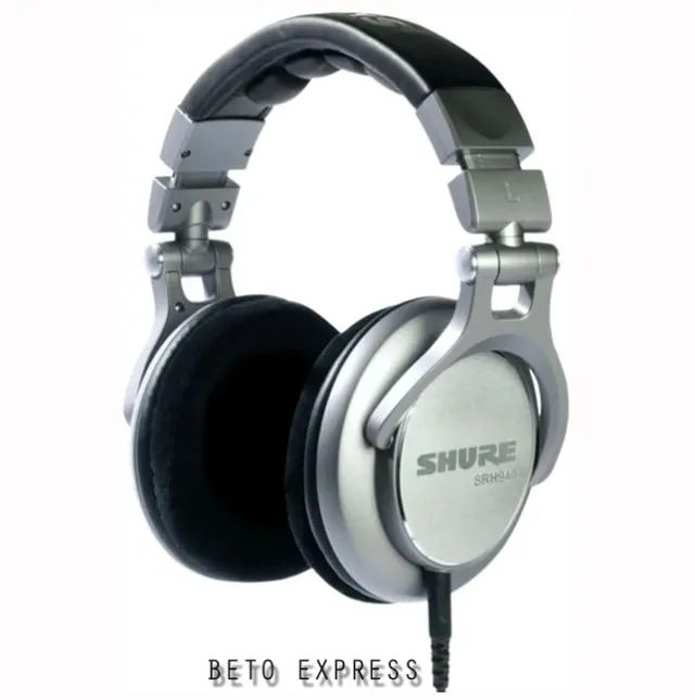 Fones de ouvido Shure SRH940 de referência profissional - Projetado para audição crítica