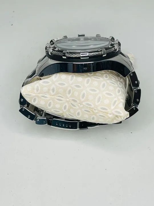 Relógio Invicta prata e preto original  - Foto 4
