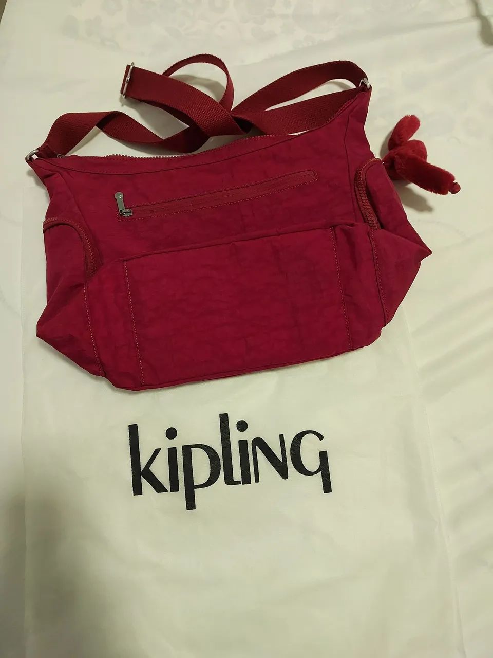 Bolsa kipling GABB funky red (original) - Foto 2