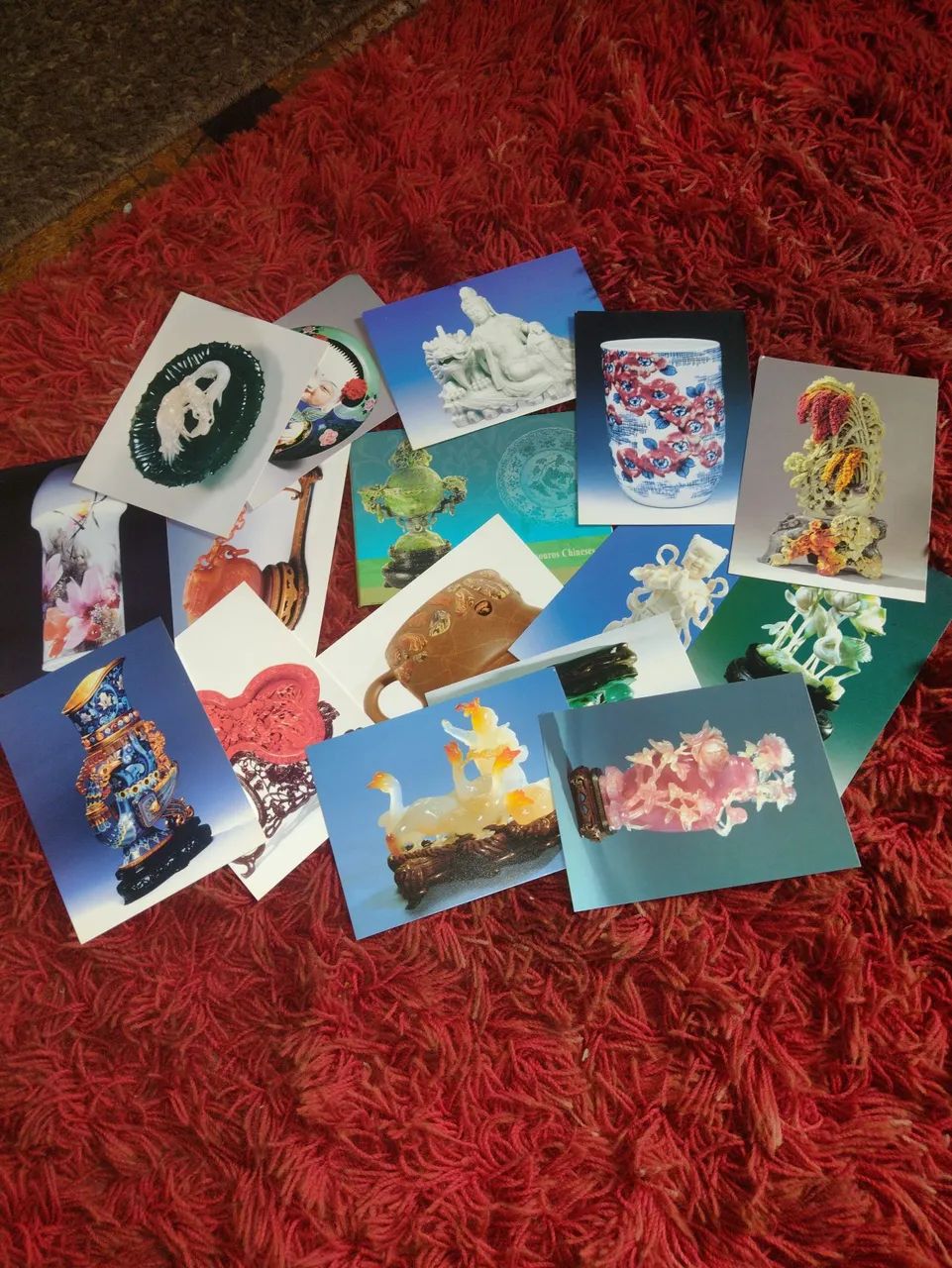 Cartões postais chineses - Artesanato e Tesouros - Foto 4