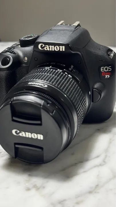  Câmera Canon EOS Rebel T5 