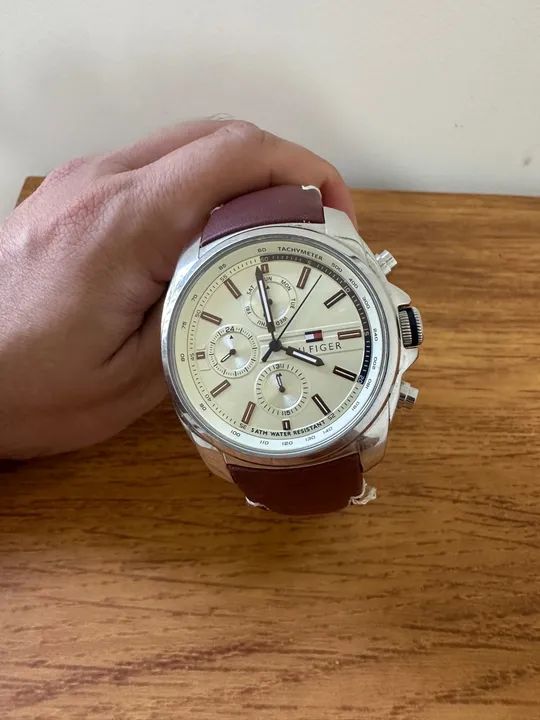 Relógio Tommy Hilfiger - couro  - Foto 3