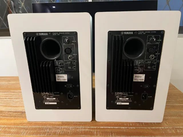 Monitores Yamaha Hs8 Brancos 120w (par) - Foto 4