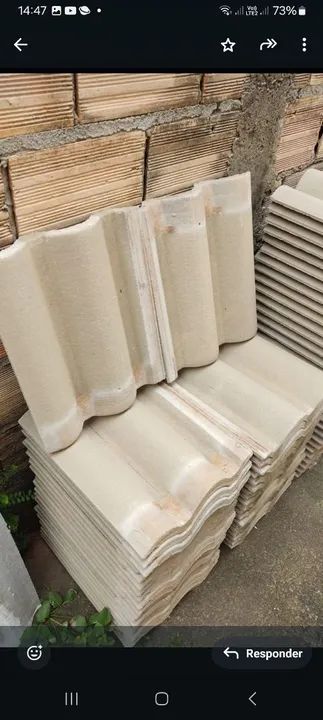 Telhas de concreto 620 obs ; não entrego