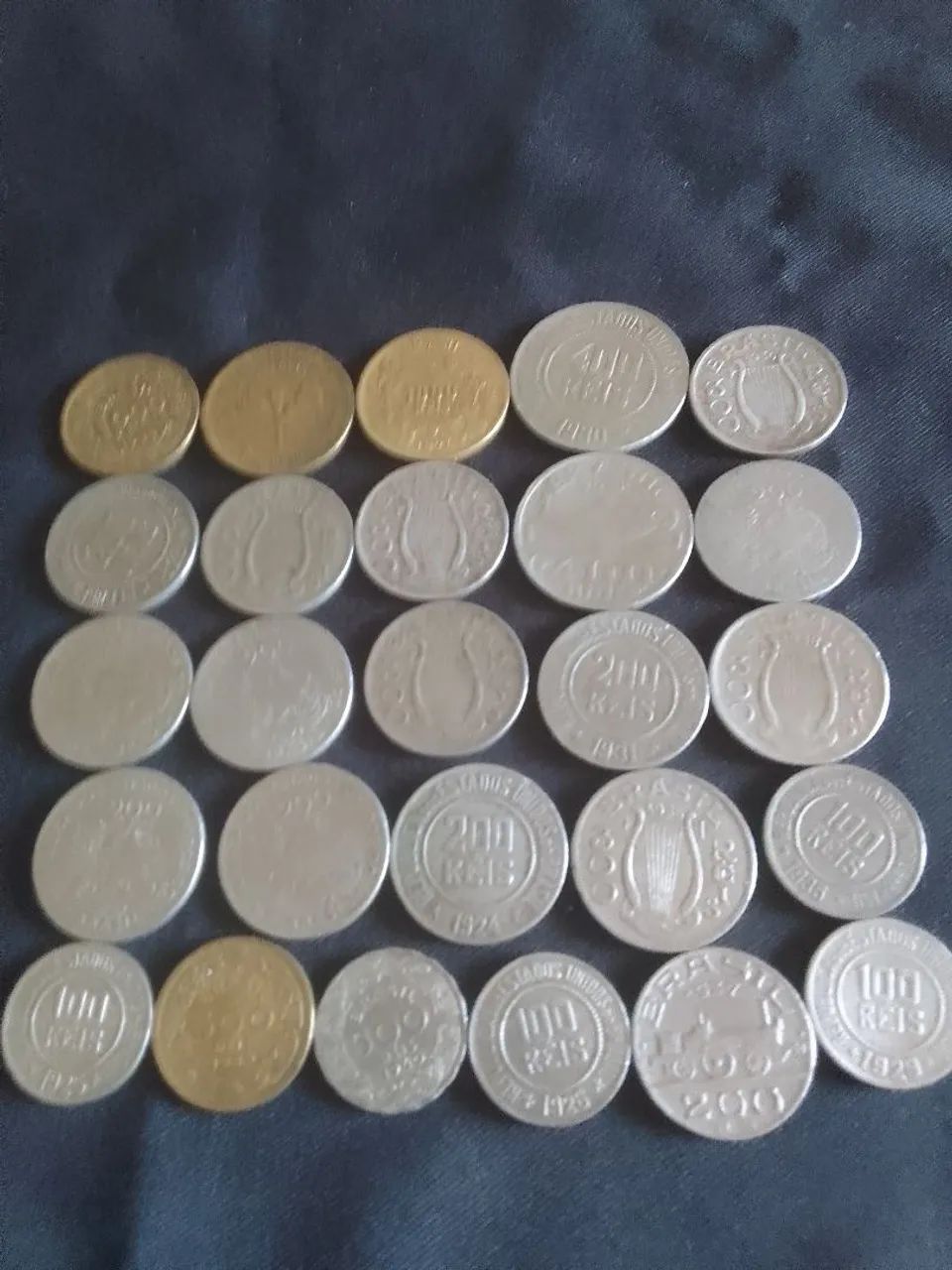 MOEDAS ANTIGAS REIS. 