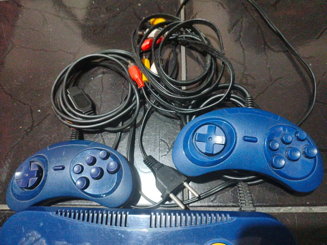 Master system 3 evolution 132 jogos na memória zerado - Foto 3