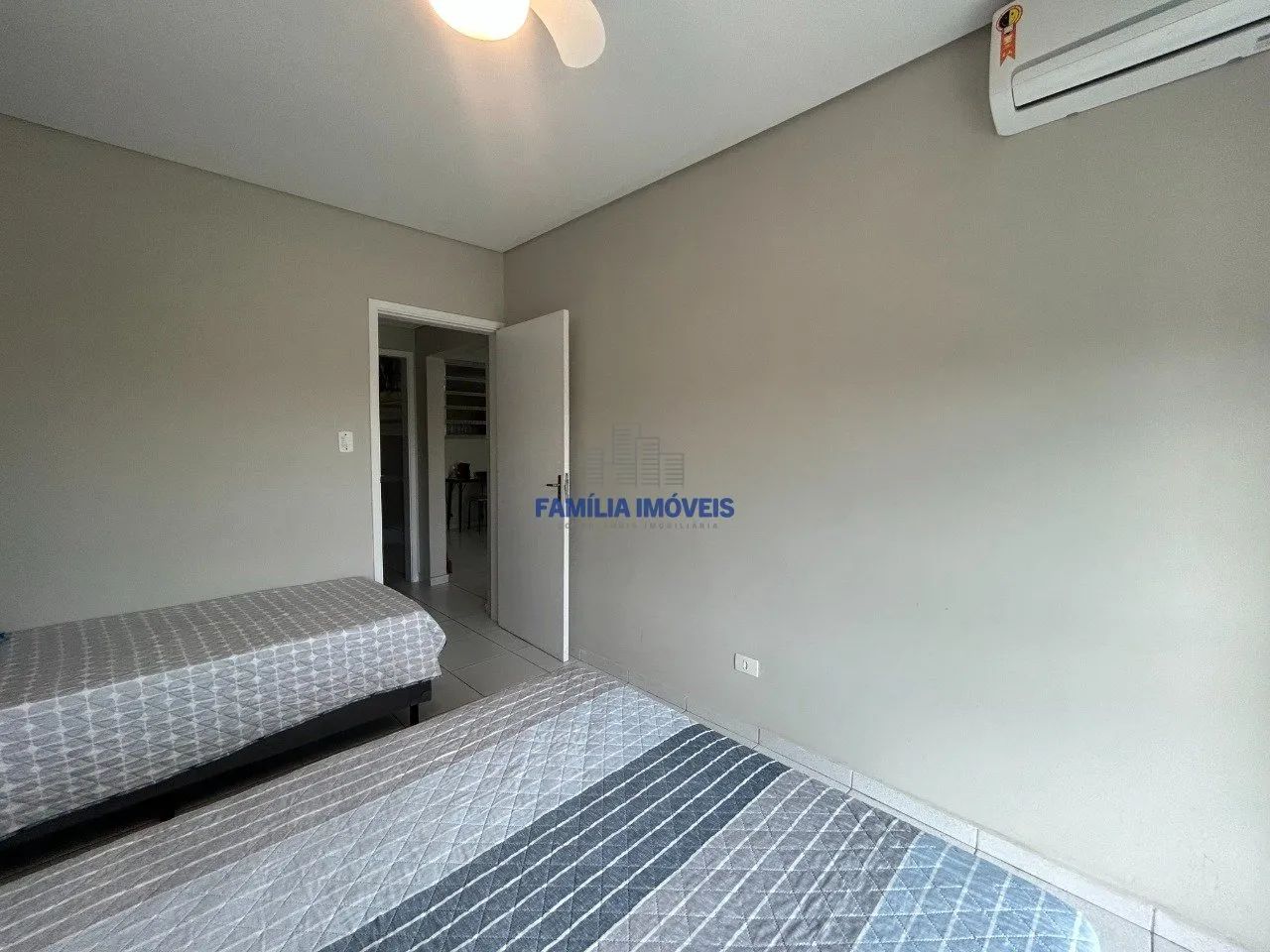 Apartamento 1 quarto mobiliado vista mar Aparecida Santos - Foto 10