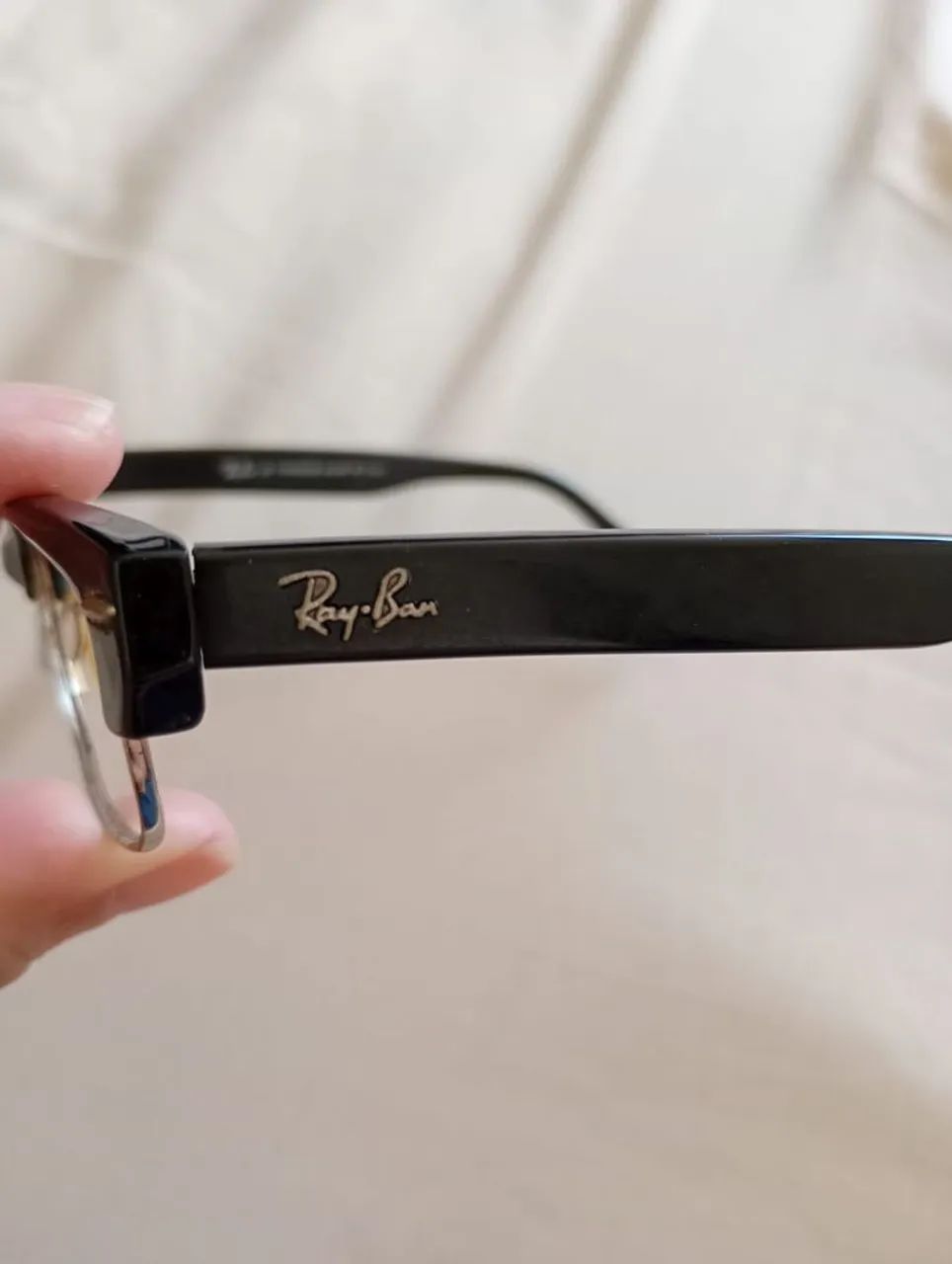Armação grau titanium Rayban original  - Foto 3