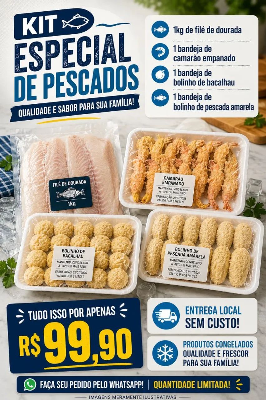 Kit especial de pescas