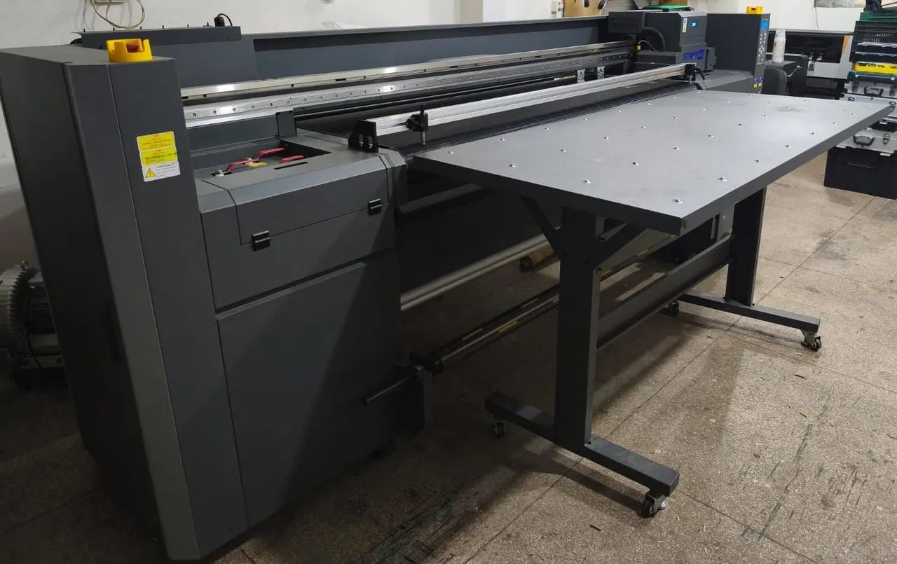 Plotter híbrida UV com 3 cabeças i3200  - Foto 2