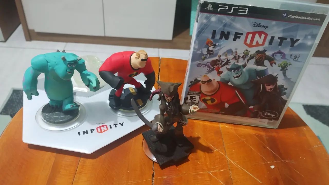 Kit Disney Infinity Starter Pack 1.0 Ps3 Completo - Foto 3