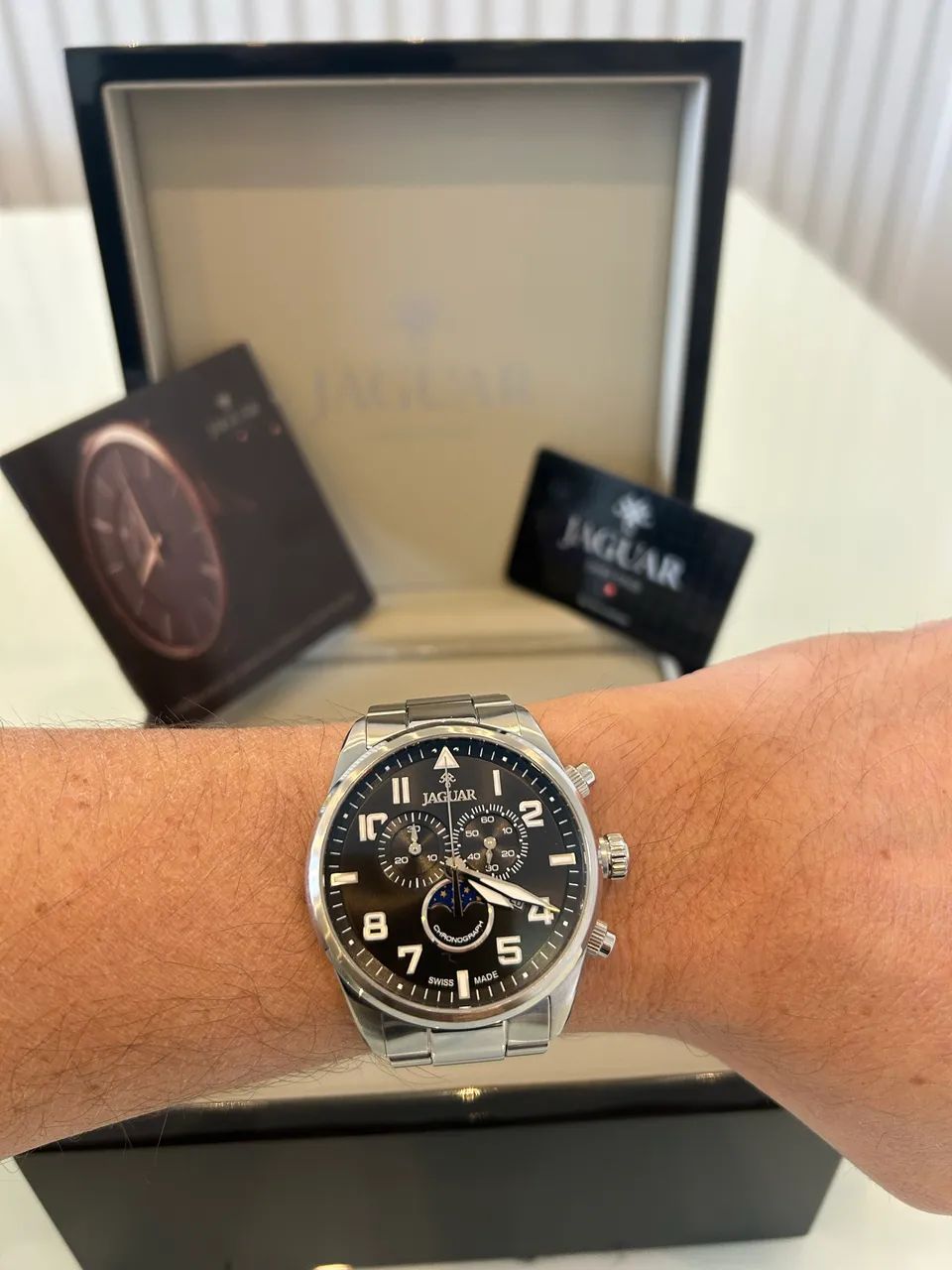 Relógio Jaguar Quartz Suíço