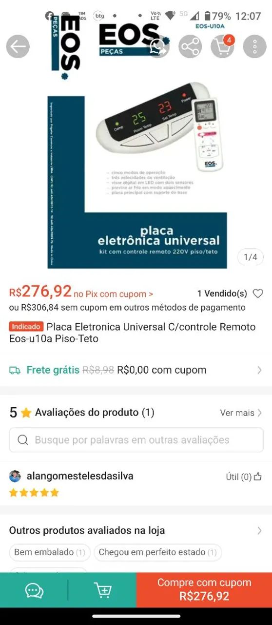 Placa eletrônica universal para ar condicionado - Foto 3