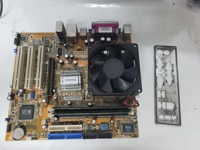 Kit placa mae antiga atlhon xp 512mb ram