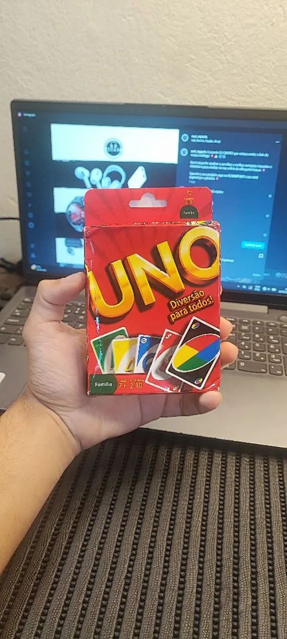 Jogo de Cartas UNO - com 108 cartas 