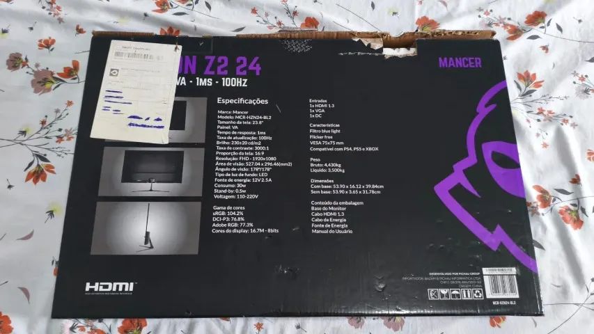MONITOR GAMER HORIZON Z2  - Foto 4