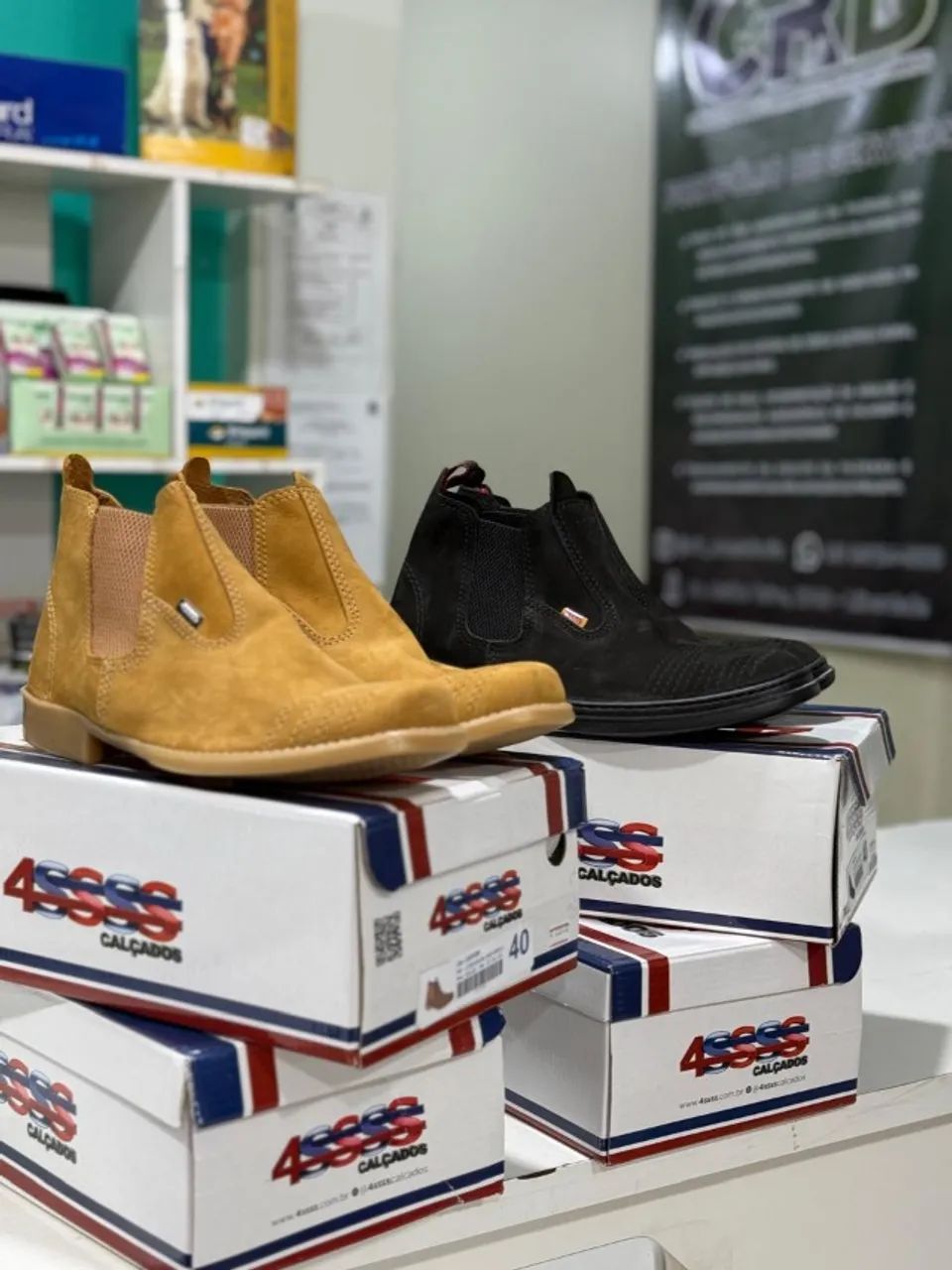 Botas 4SSS - Modelo Vaquejada