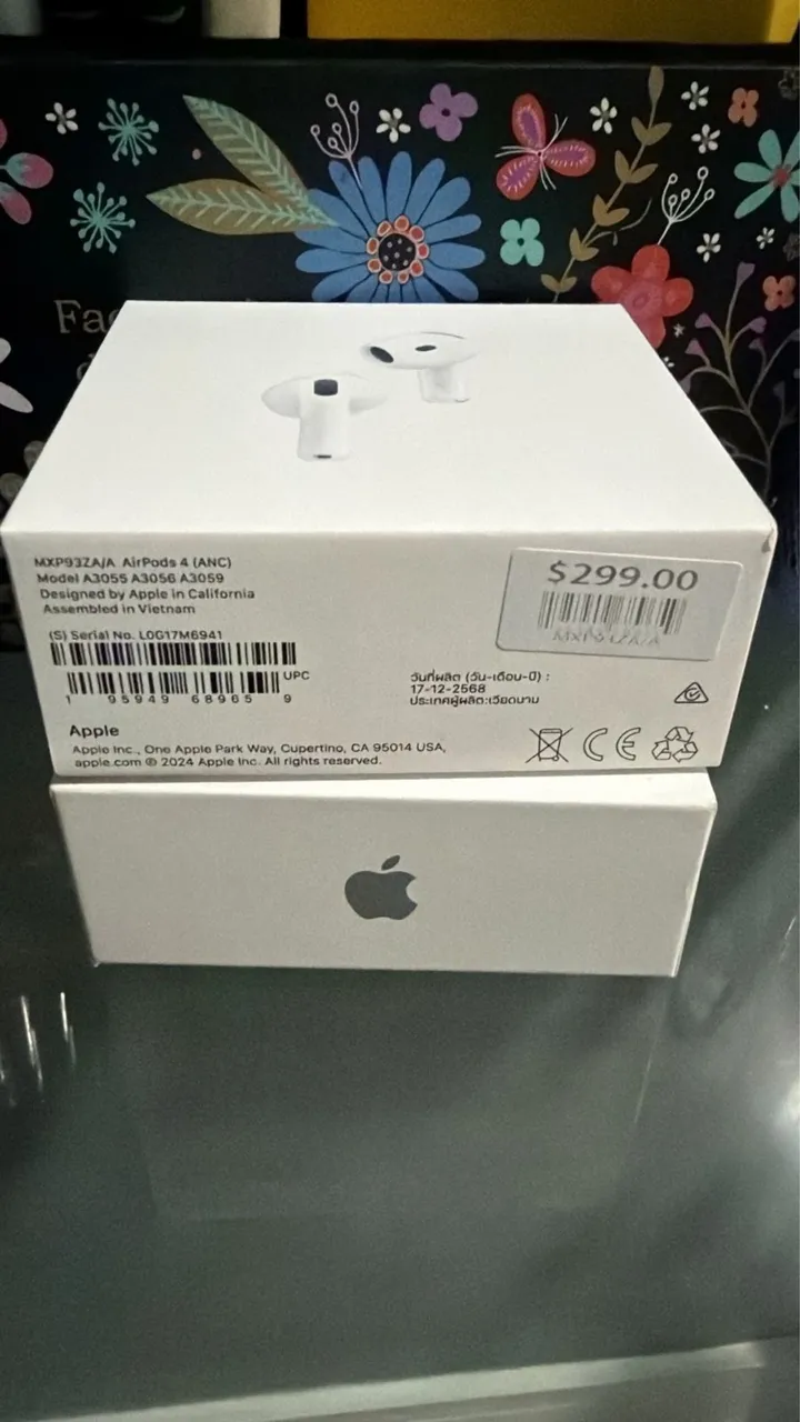 Apple AirPods 4 na caixa Sem Cancelamento de Ruído - Fones de