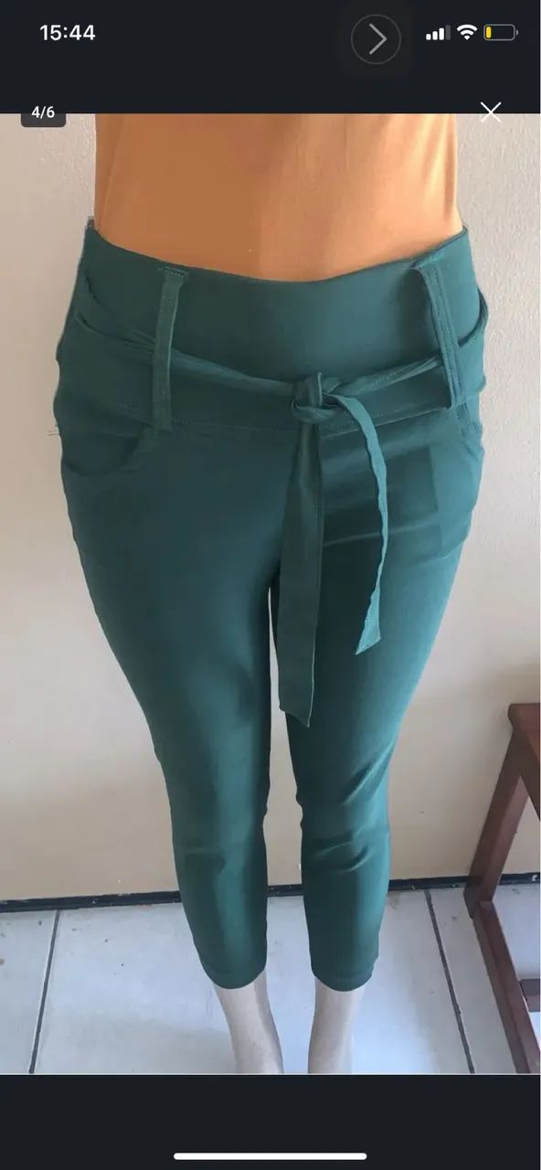 Calça verde  - Foto 5