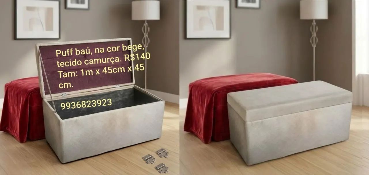 Puffs novos - Foto 2