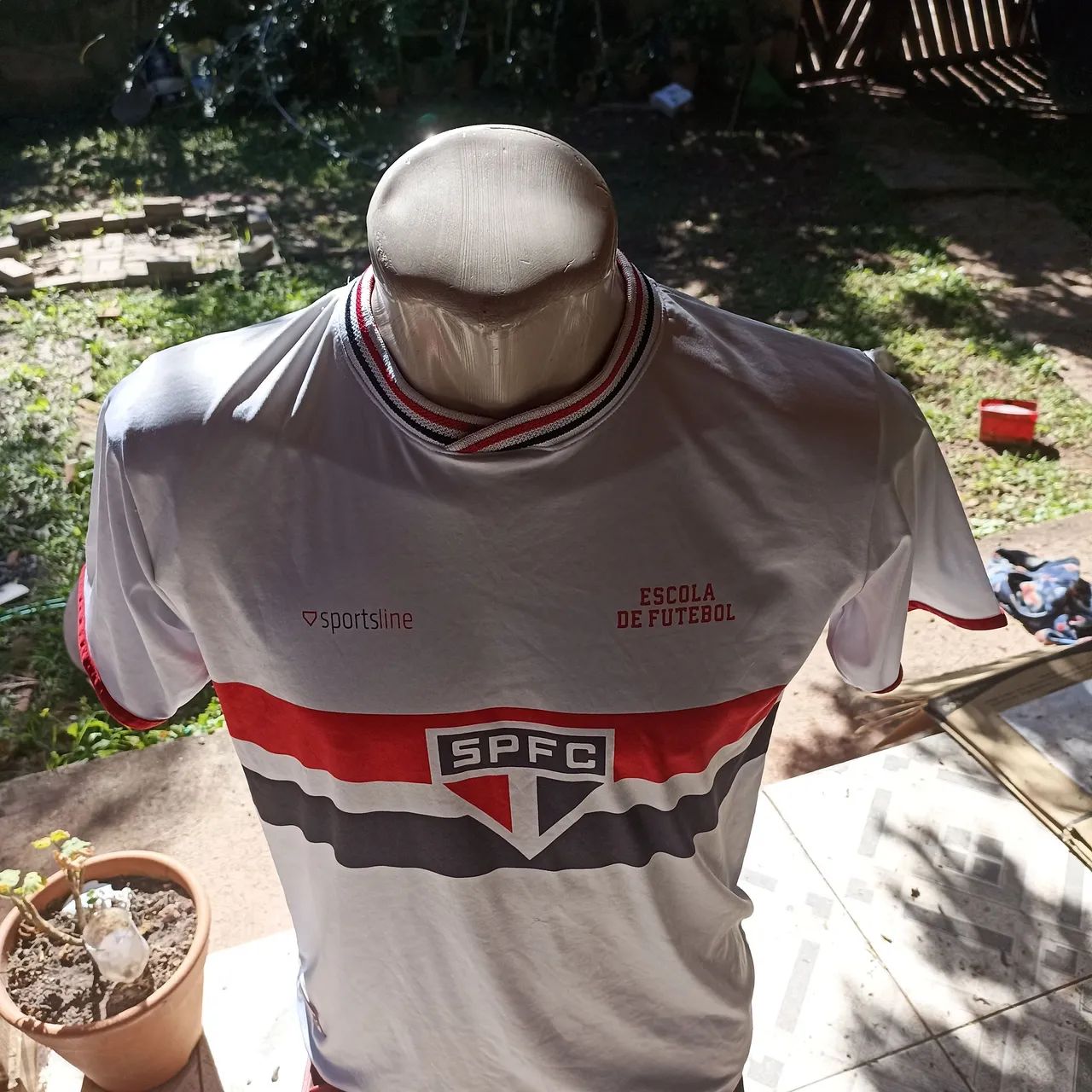 camisa  do são Paulo escola de futebol 