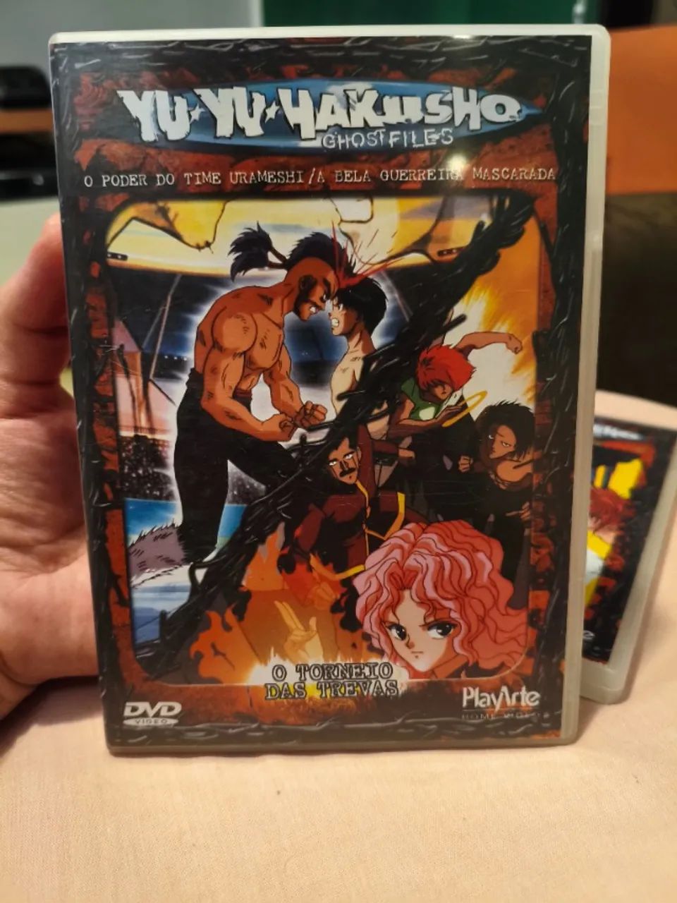 Yu Yu Hakusho - O Torneio das Trevas - 4 DVD's originais Playarte - Foto 3