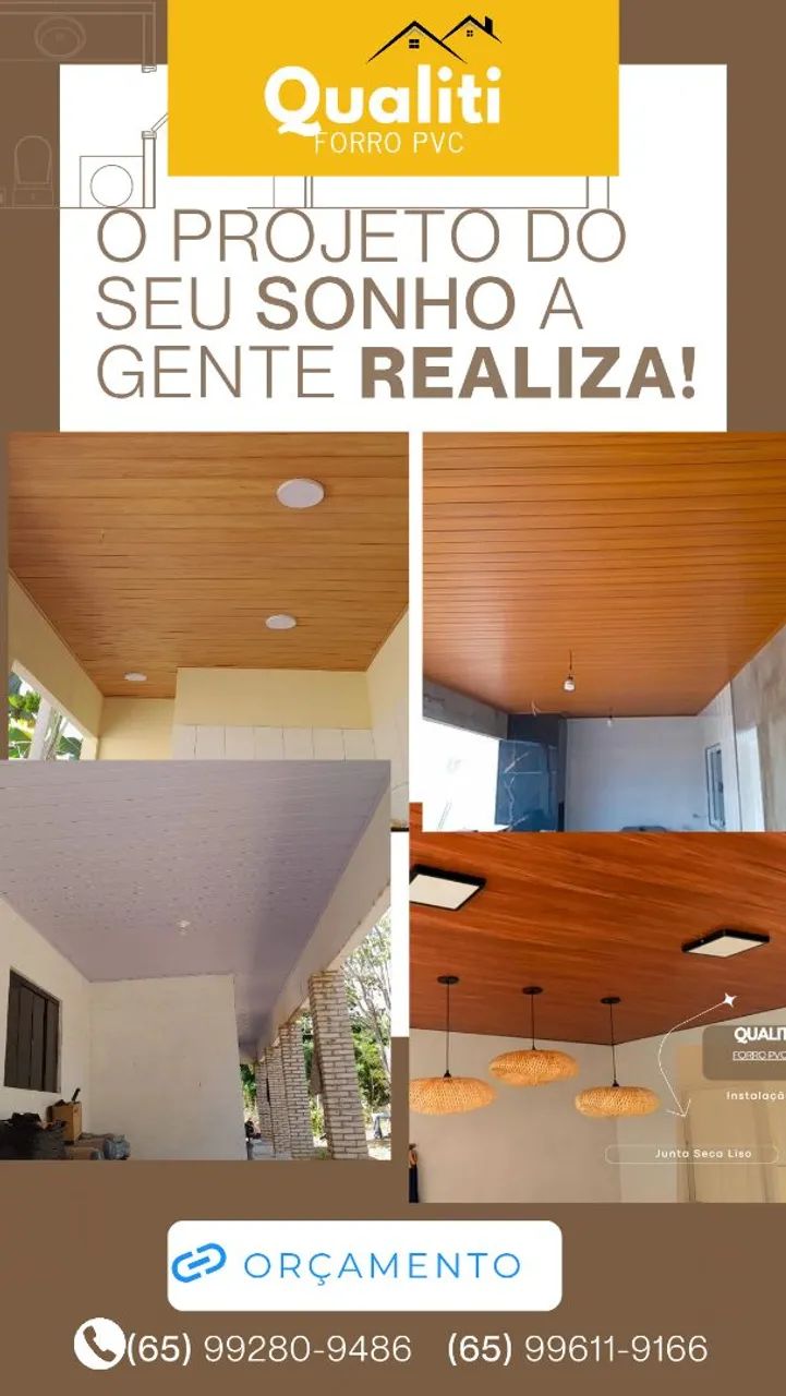 Forro PVC COLOCADOR instalação 