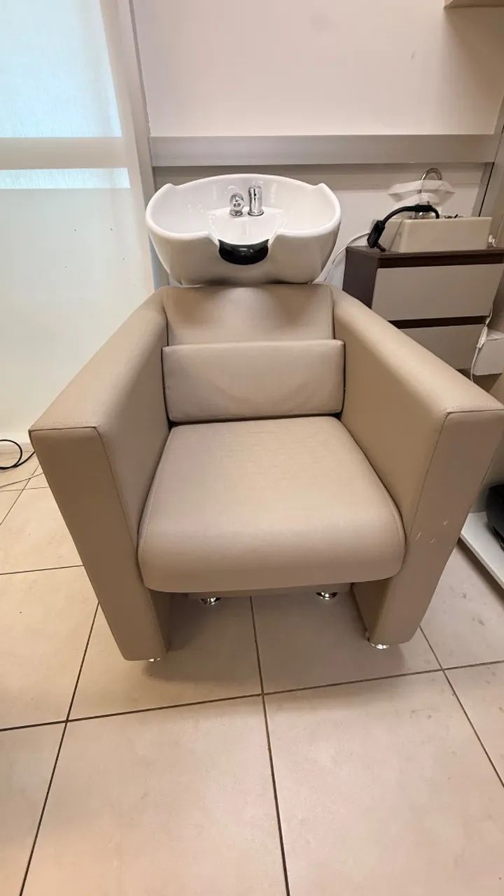Lavatório e Cadeira para espaço capilar - Foto 4