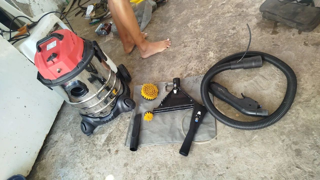 Extratora lavagem a seco de estofados 