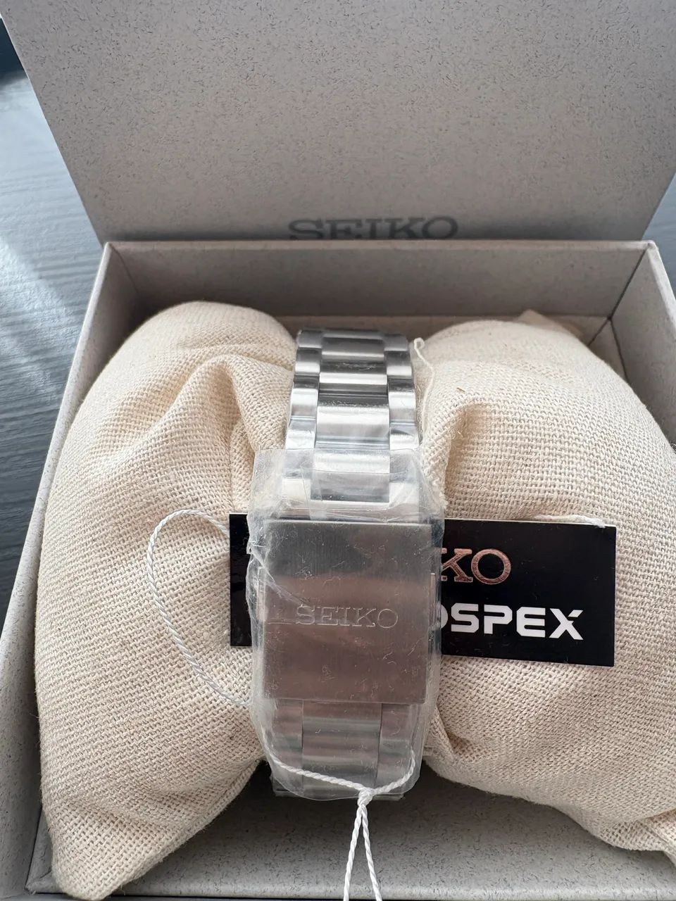 Seiko Prospex Speedtimer SSC961 Panda Solar Full Set - Acessórios