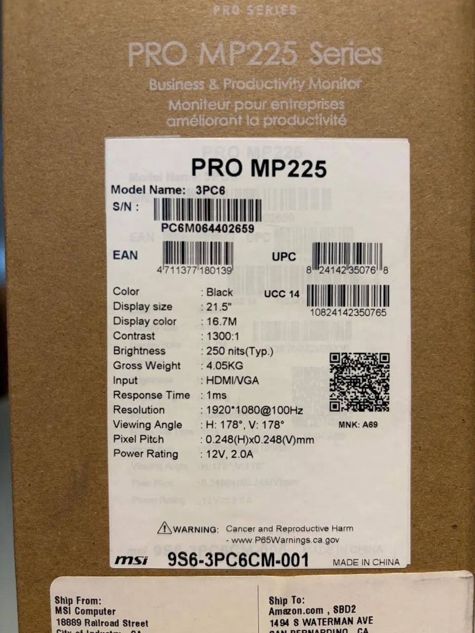 Monitor MSI 22" - Foto 2