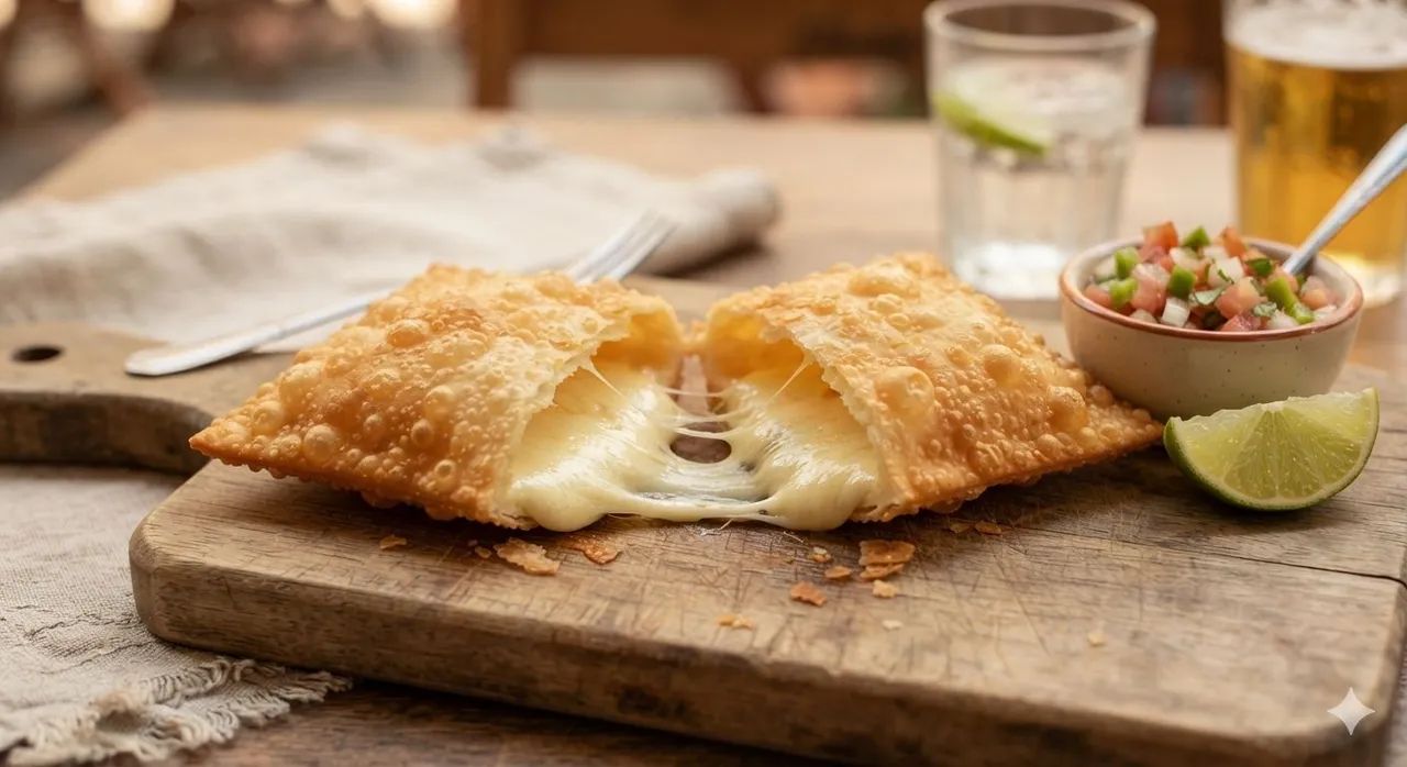 Pastel de queijo com desconto de 30 por 13,99