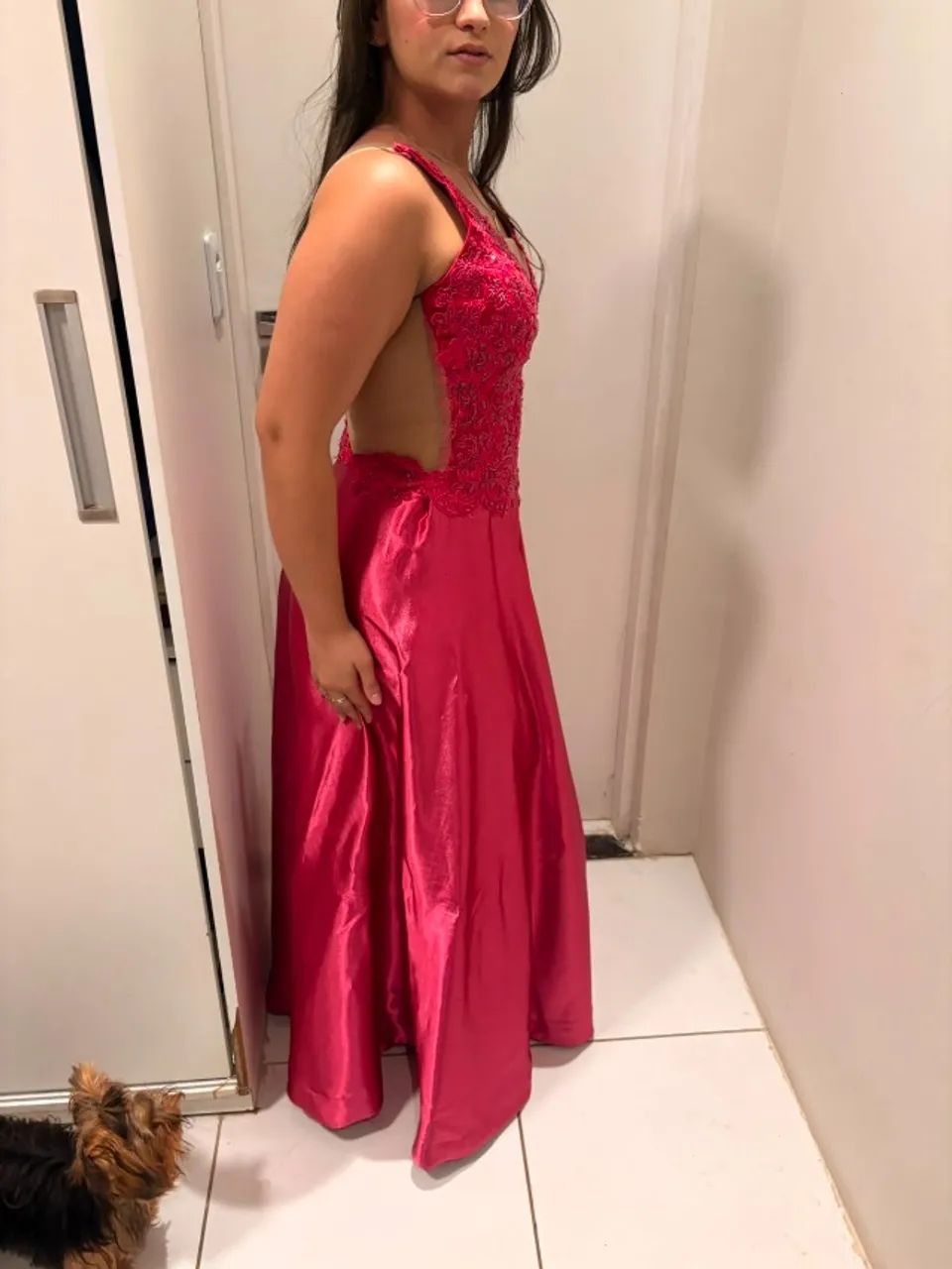 Vestido de festa rosa pink - Foto 2