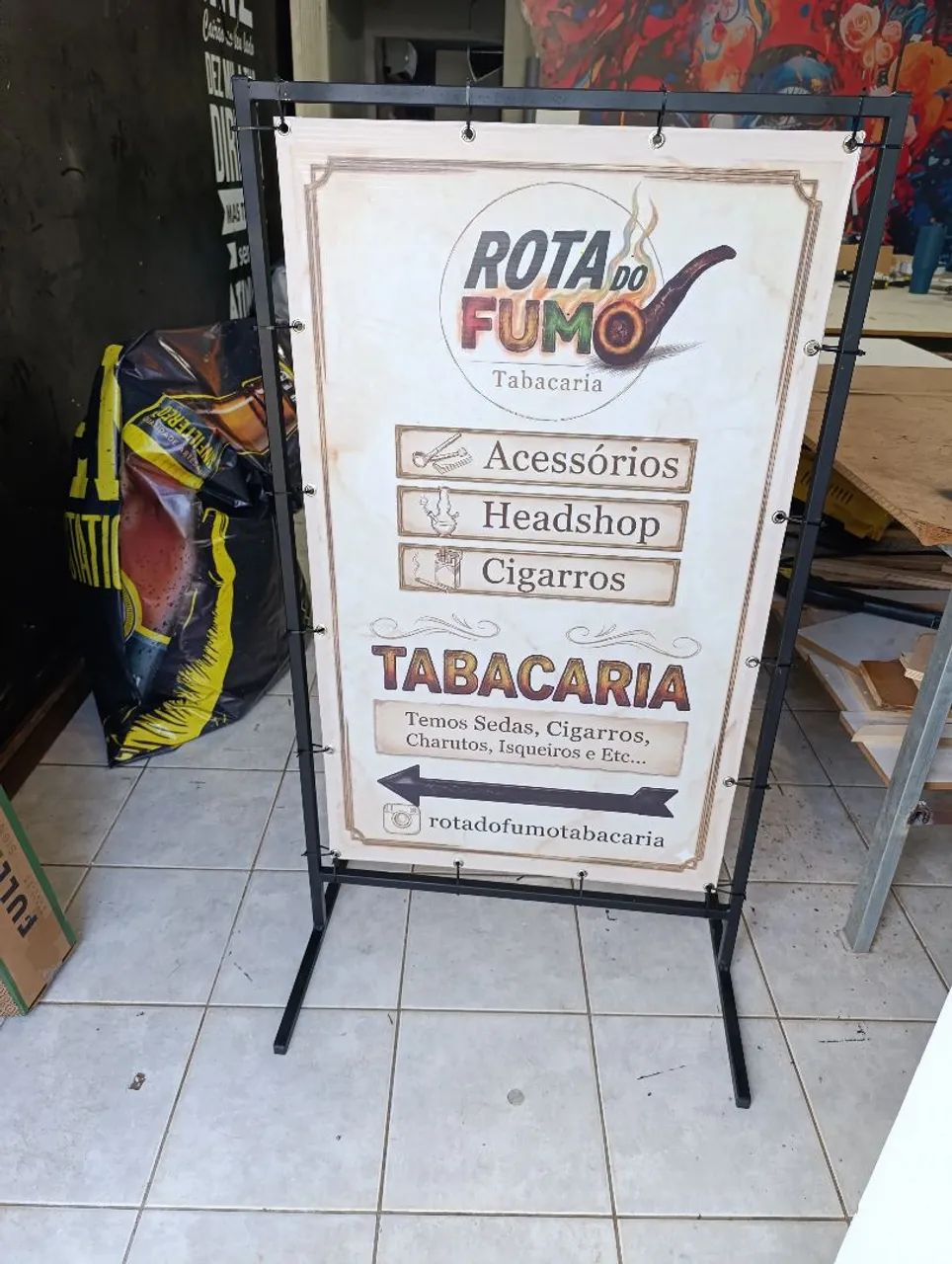 Cavalete para calçada  - Foto 2