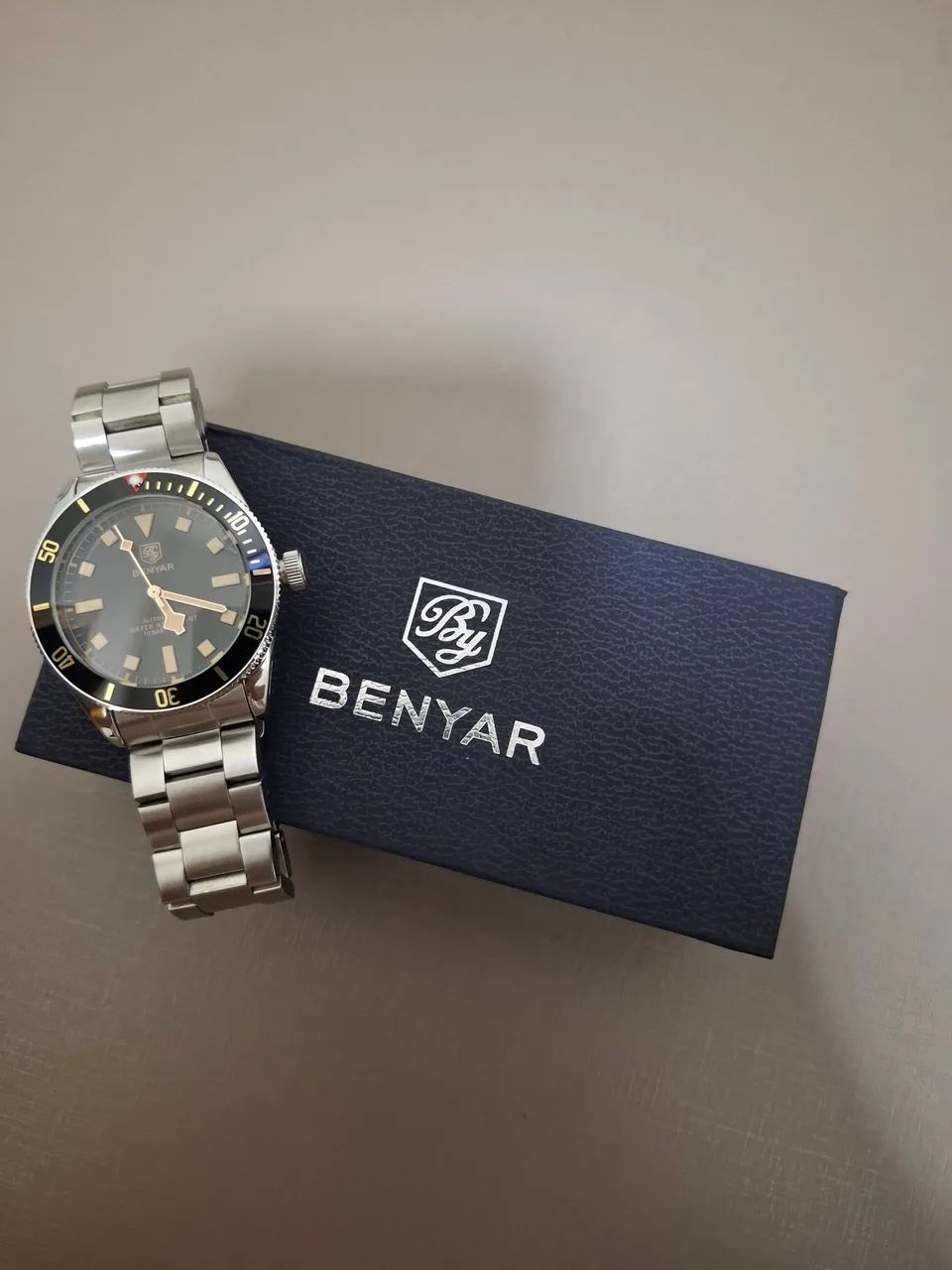 Relógio masculino Benyar automático  - Foto 5