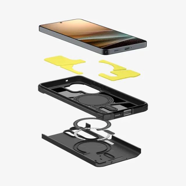 Capa Spigen Touch Armor com Magsafe para Samsung Galaxy S26 Ultra, Lacrada - Foto 3