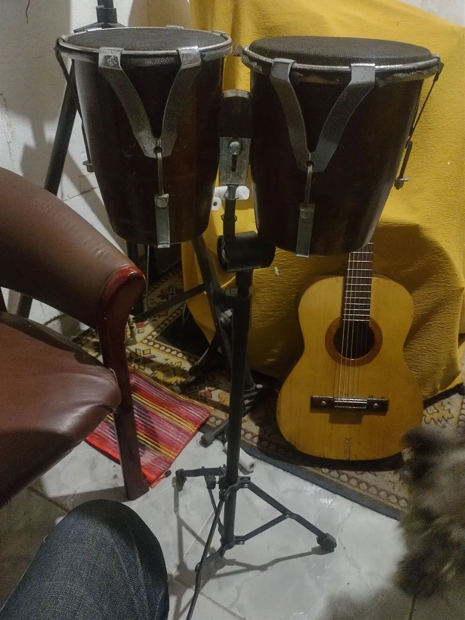 Bango com tripe 
