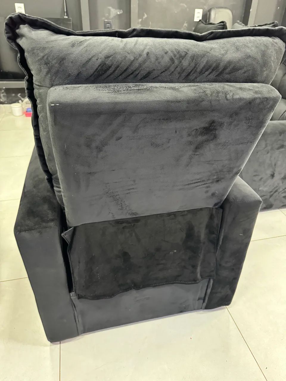 POLTRONAS RECLINÁVEIS VELUDO  - Foto 5
