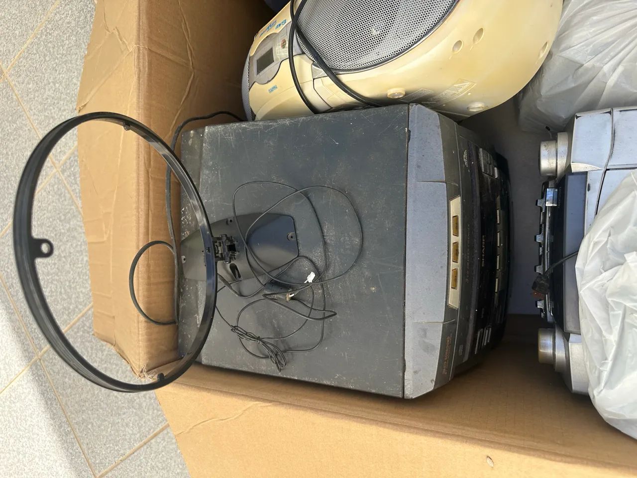 Microsystem Sharp 3 CD Changer