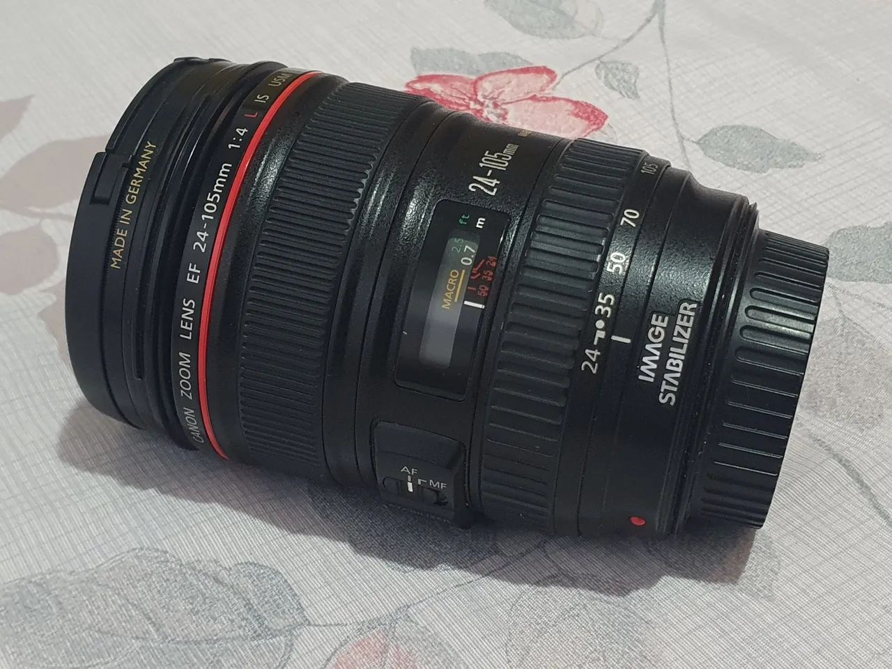 Canon EF 24-105mm L f4 lente impecável.  - Foto 5